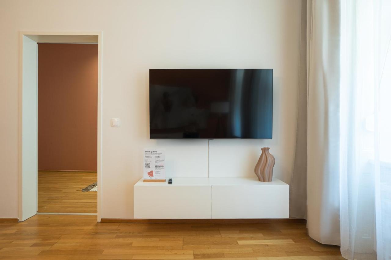 Bright 3-Room Apartment With A King-Size Bed Viena Exterior foto