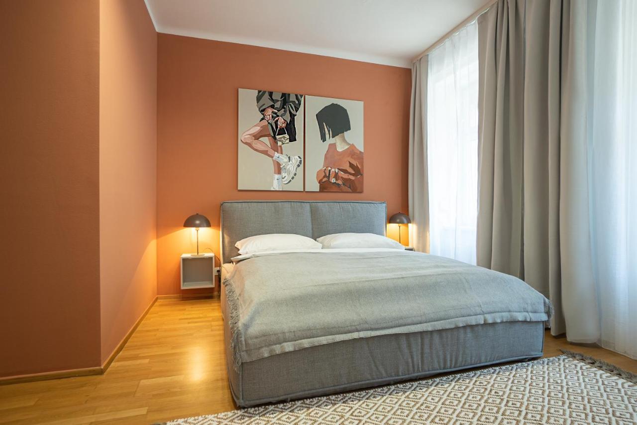 Bright 3-Room Apartment With A King-Size Bed Viena Exterior foto