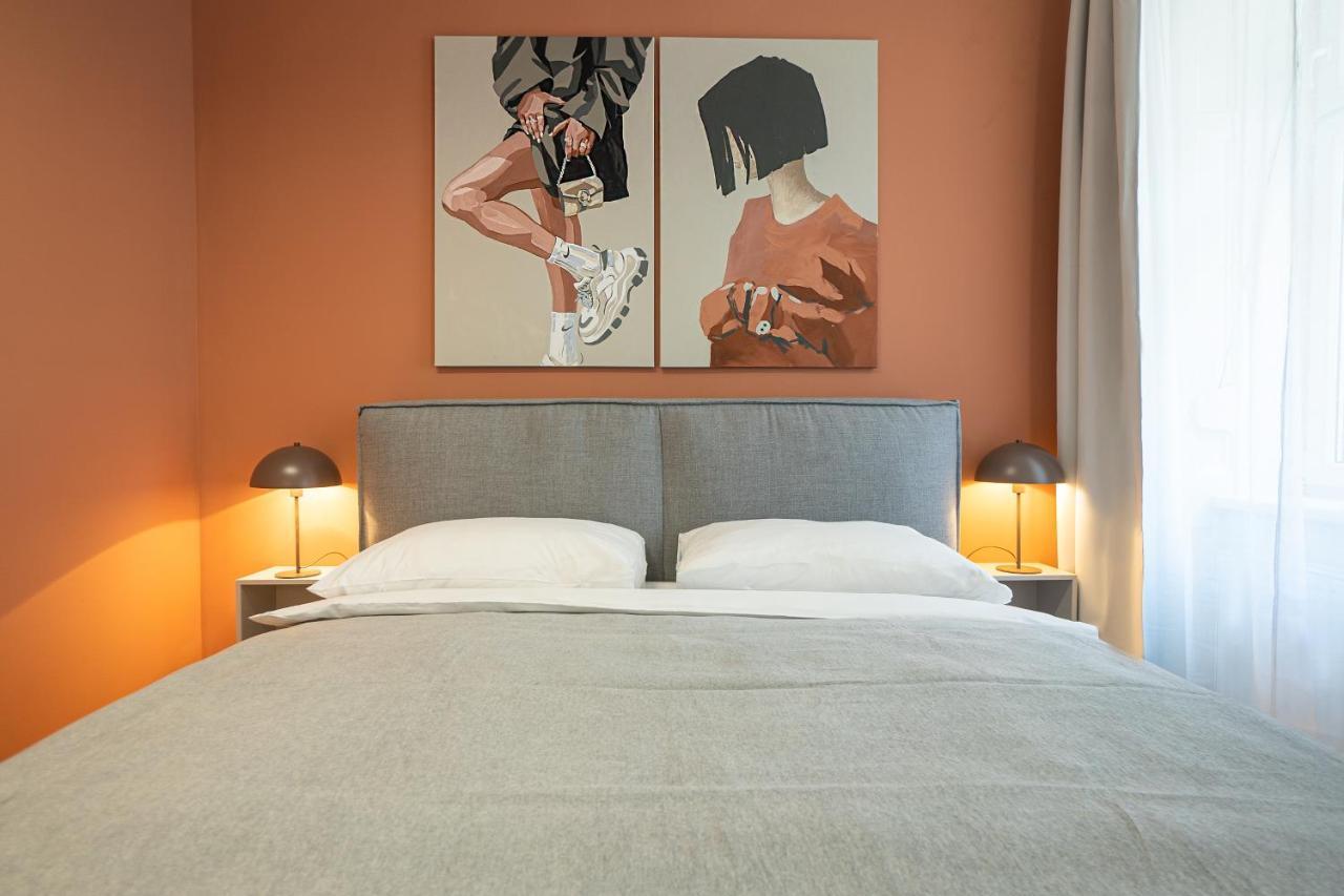 Bright 3-Room Apartment With A King-Size Bed Viena Exterior foto