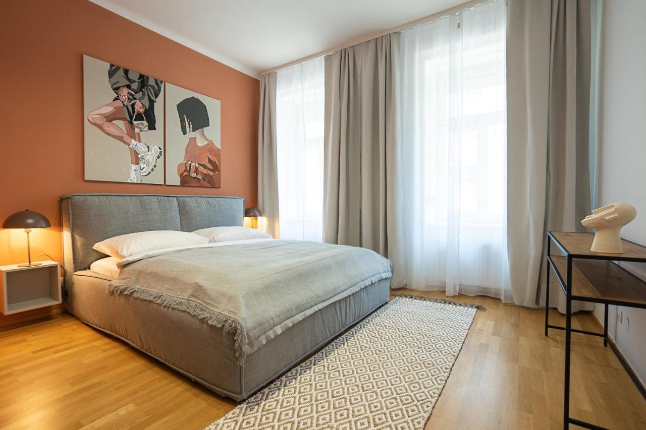 Bright 3-Room Apartment With A King-Size Bed Viena Exterior foto