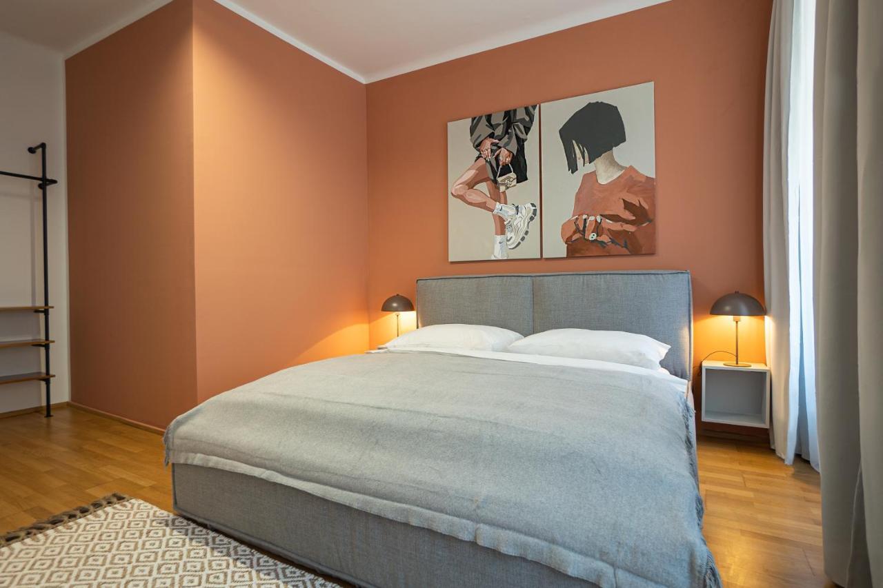 Bright 3-Room Apartment With A King-Size Bed Viena Exterior foto